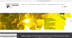 Desktop Screenshot of csemegeszolo.kereskedes.eu
