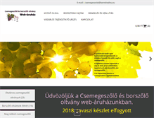 Tablet Screenshot of csemegeszolo.kereskedes.eu