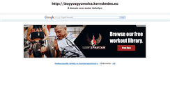 Desktop Screenshot of bogyosgyumolcs.kereskedes.eu